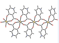 23.In Situ Ligand Synthesis for a Novel 1-D Mn Coordination Polymer